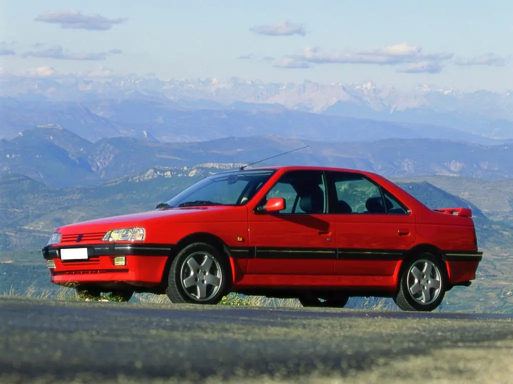 Peugeot 405 (4B) 1 поколение, рестайлинг, седан (03.1993 - 09.1995)